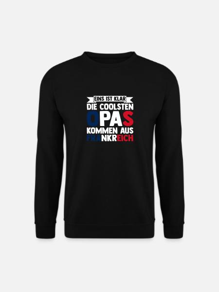 French French France - Unisex Sweatshirt - black