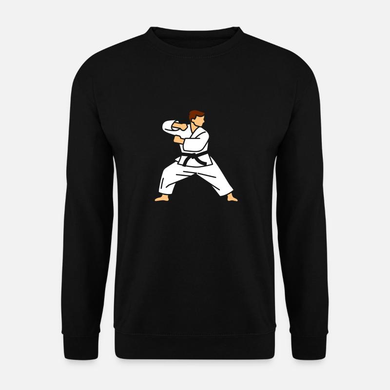 Karate - Unisex Pullover - Schwarz