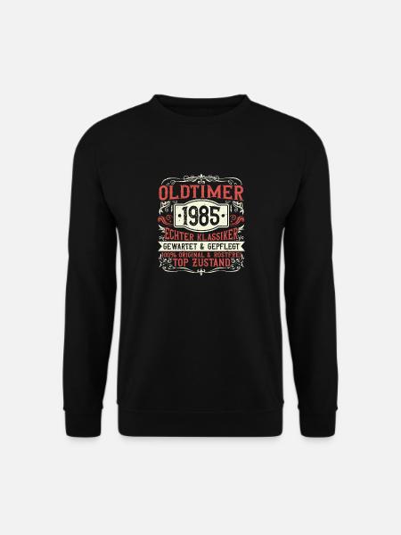 Born in 1985, born in 1985, born in 1985 - Unisex Sweatshirt - black