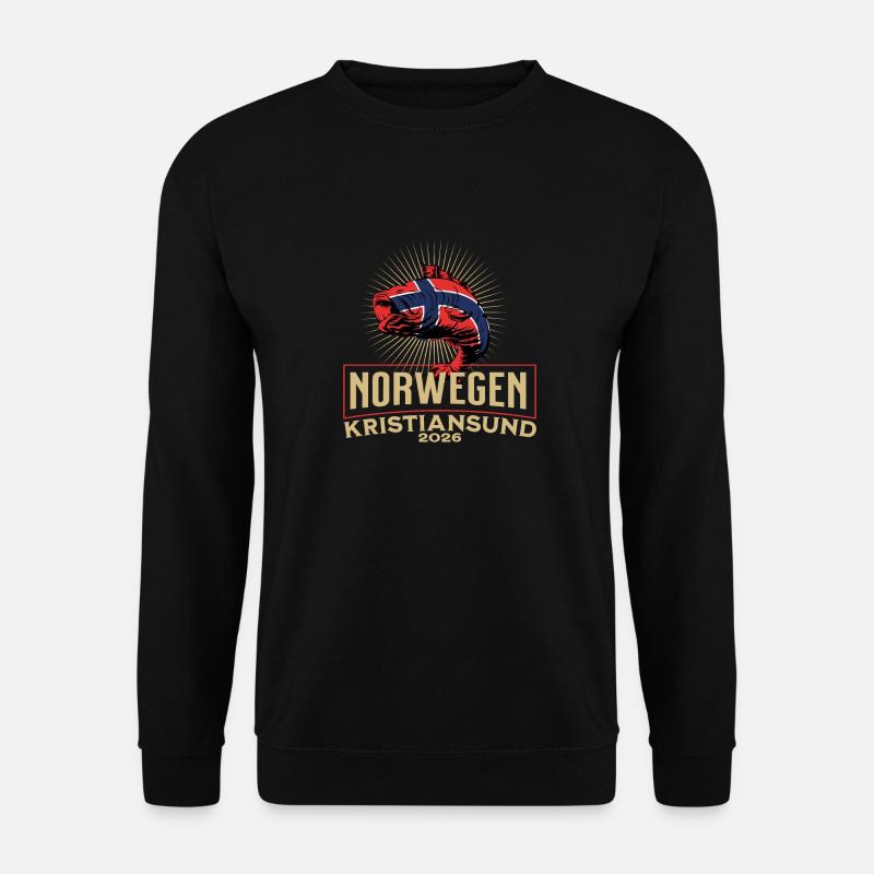 Norway Kristiansund 2026 - Unisex Sweatshirt - black