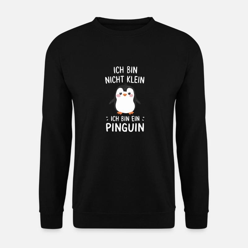 Pinguin Zwergpinguine Kaiserpinguin - Unisex Pullover - Schwarz