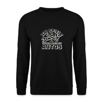 Mechanic Mechanic Workshop Car Mechanic - Unisex Sweatshirt - black - Front - Alina (178cm) & Michal (187cm)