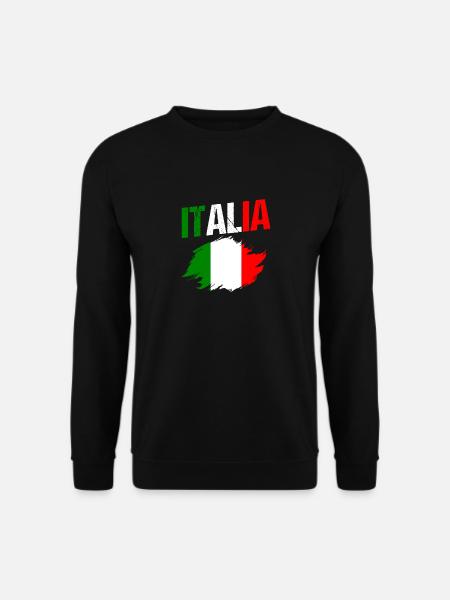 Italia Italiener Italienisch Italien - Unisex Pullover - Schwarz