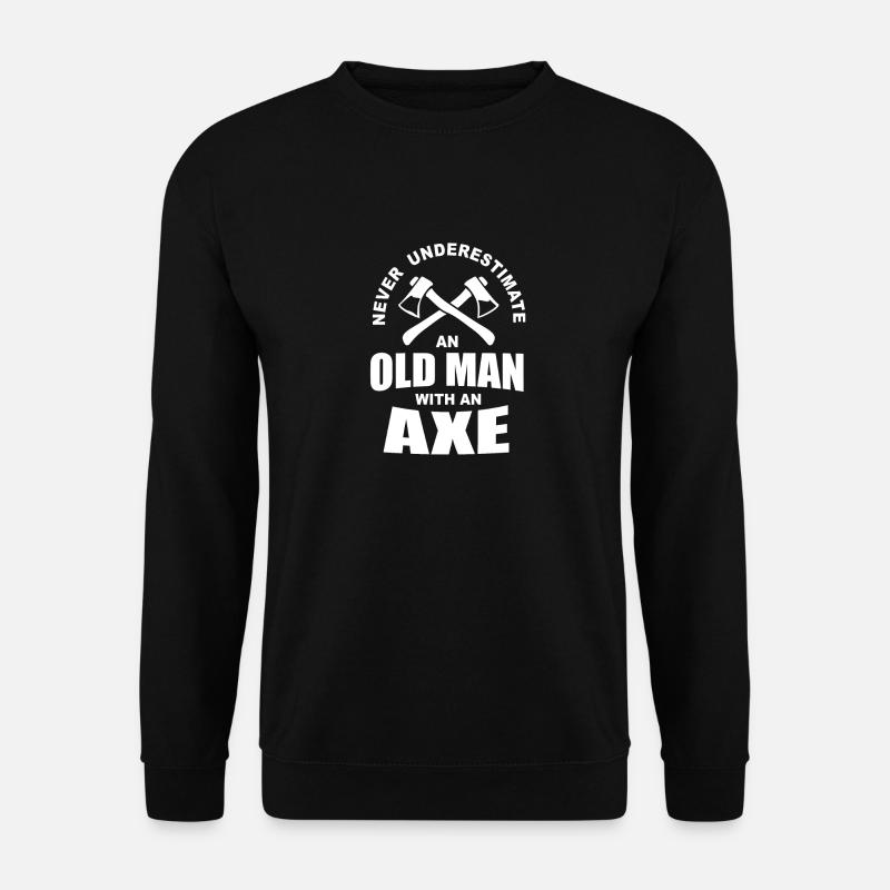 Lancer de hache - Sweat-shirt Unisexe - noir