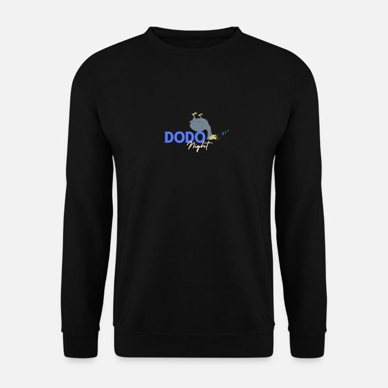 Dodo Night - Unisex Pullover - Schwarz