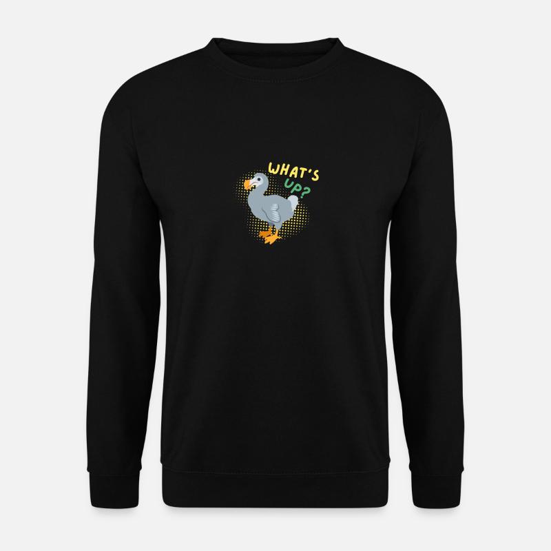 Dodo Whats's up? - Unisex Sweatshirt - black