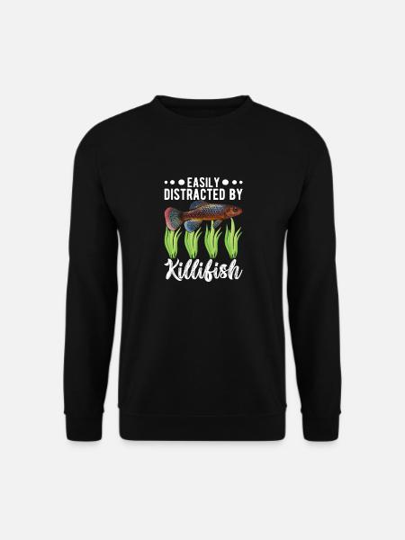 Killifish Quarium Fish - Unisex Sweatshirt - black