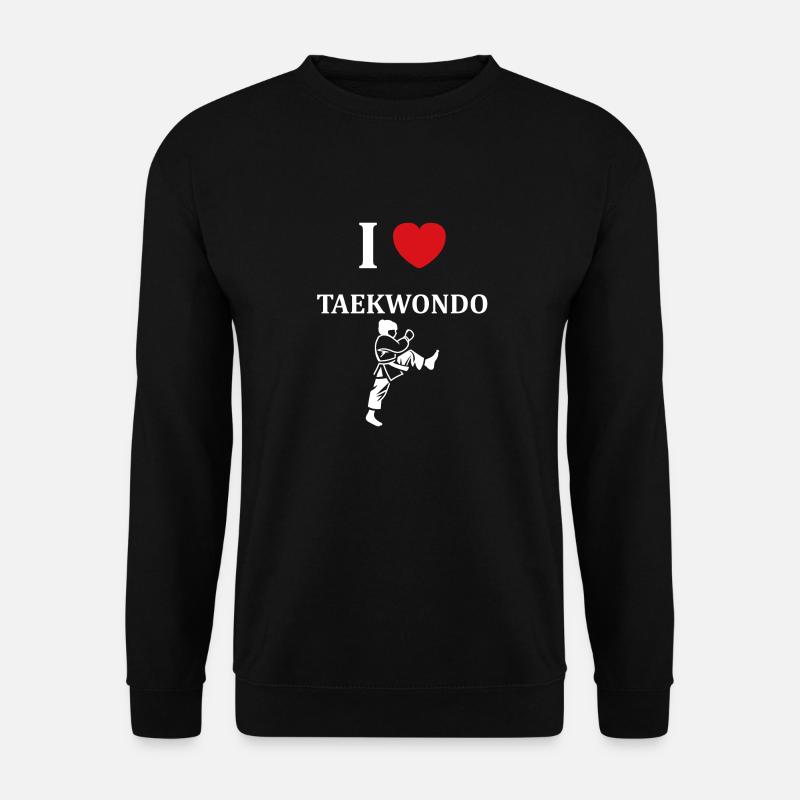 Taekwondo - Unisex Pullover - Schwarz