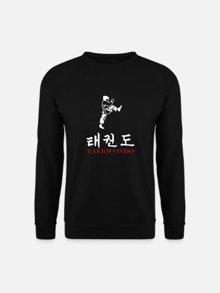 taekwondo - Sweat-shirt Unisexe - noir