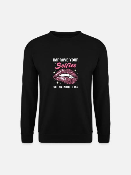 Beautician Make-up - Unisex Sweatshirt - black
