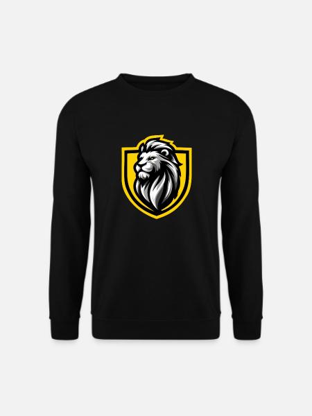 Lion Shield - Unisex Sweatshirt - black