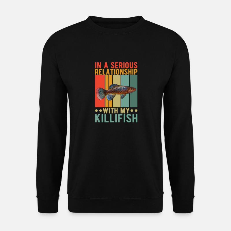 Killifish Quarium Fish - Sweat-shirt Unisexe - noir