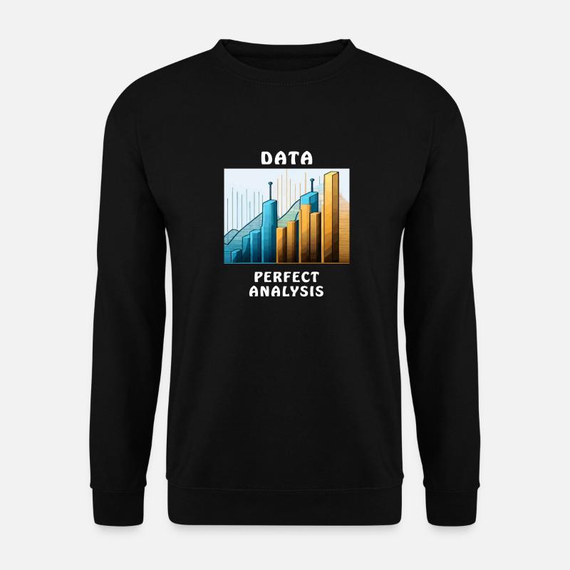 DATA PERFECT ANALYSIS - Unisex Pullover - Schwarz