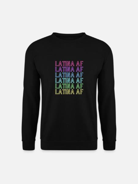 Latina Mutter - Unisex Pullover - Schwarz