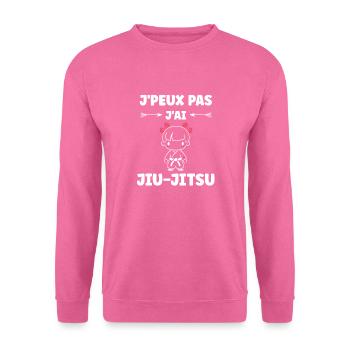 Jiu Jitsu - Unisex Pullover - Pink - Vorne