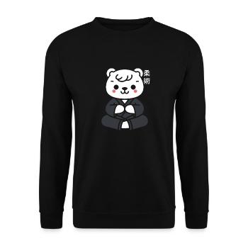 Jiu Jitsu - Unisex Pullover - Schwarz - Vorne - Alina (178cm) & Michal (187cm)