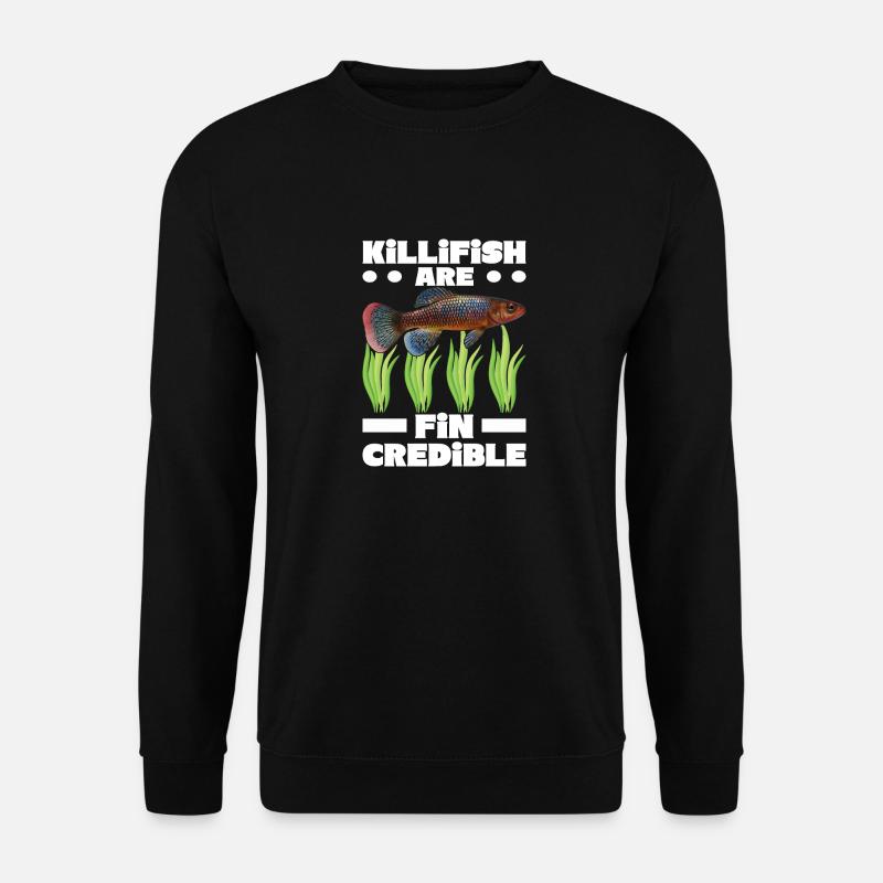 Killifish Quarium Fish - Sweat-shirt Unisexe - noir