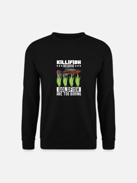 Killifish Quarium Fish - Unisex Sweatshirt - black