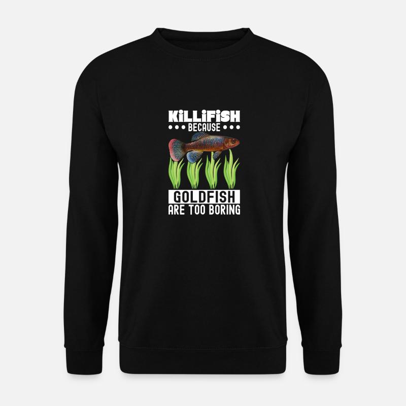 Killifish Quarium Fish - Sweat-shirt Unisexe - noir