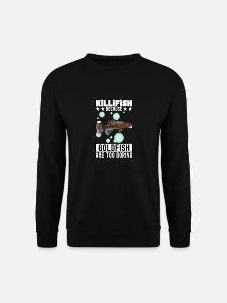 Killifish Quarium Fish - Unisex Sweatshirt - black