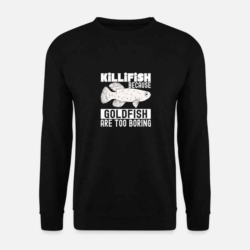 Killifish Quarium Fish - Sweat-shirt Unisexe - noir