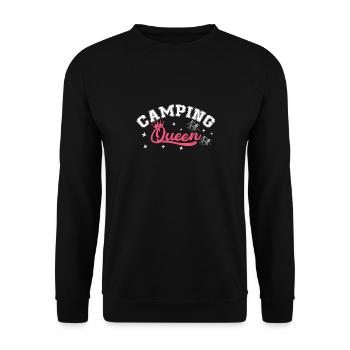 Camping Frauen Camping Women - Unisex Pullover - Schwarz - Vorne - Alina (178cm) & Michal (187cm)