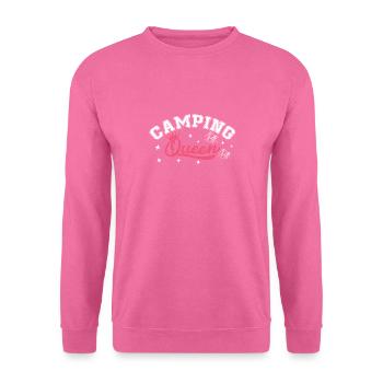 Camping Frauen Camping Femmes - Sweat-shirt Unisexe - rose - Devant
