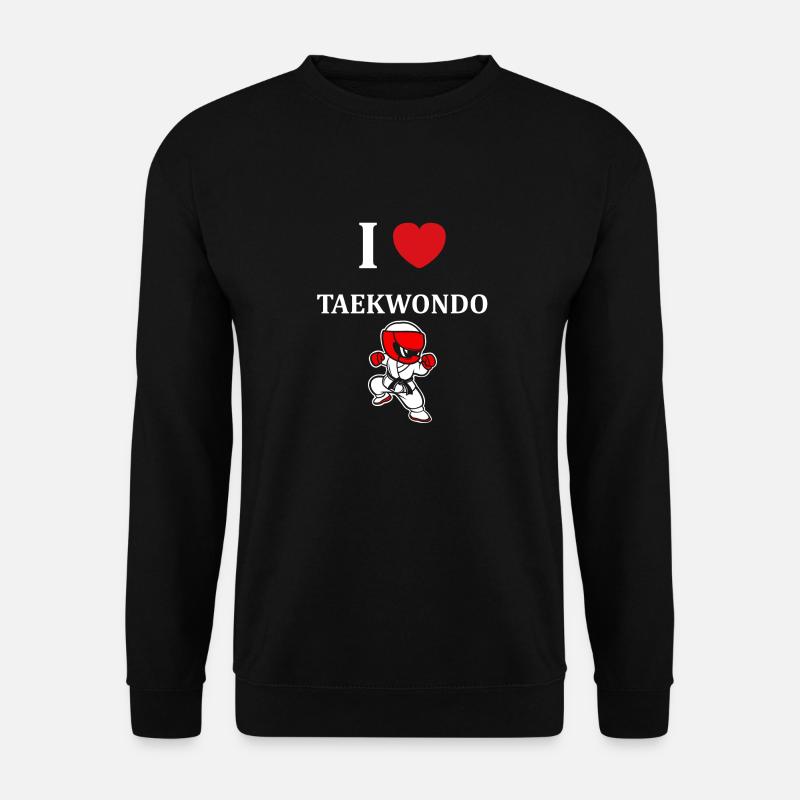 Taekwondo - Unisex Pullover - Schwarz