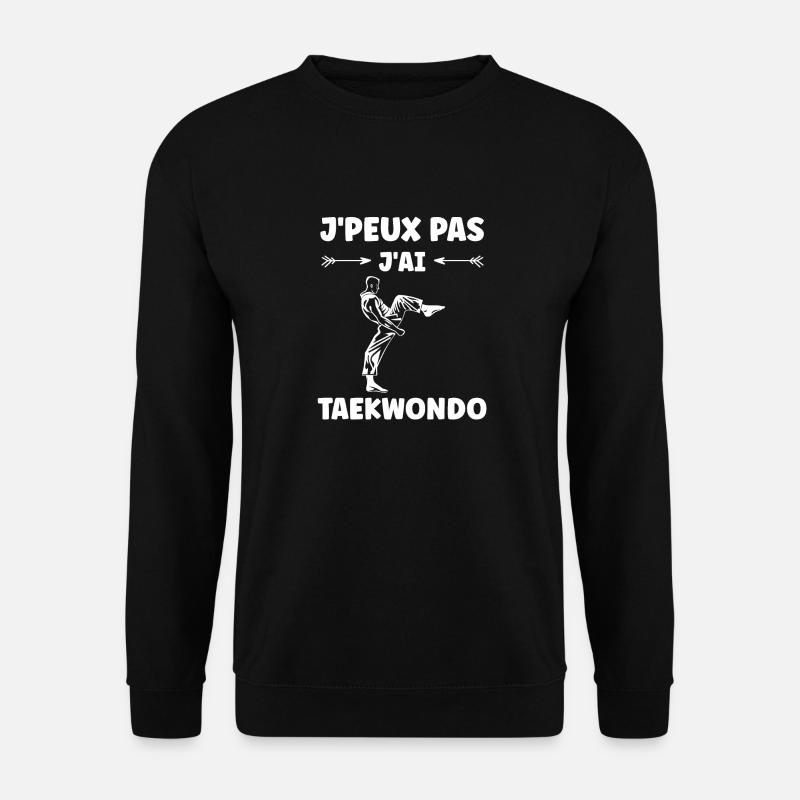 taekwondo - Sweat-shirt Unisexe - noir