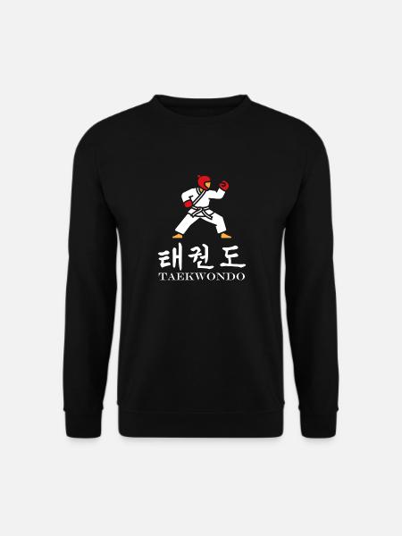 taekwondo - Sweat-shirt Unisexe - noir