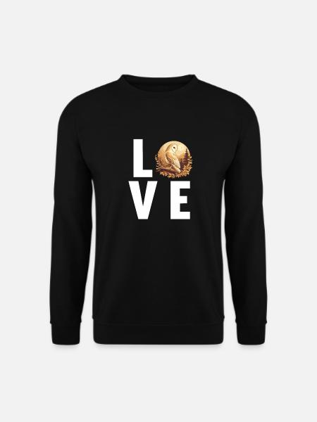 Barn Owl Schleiereulen Schleiereule - Unisex Sweatshirt - black