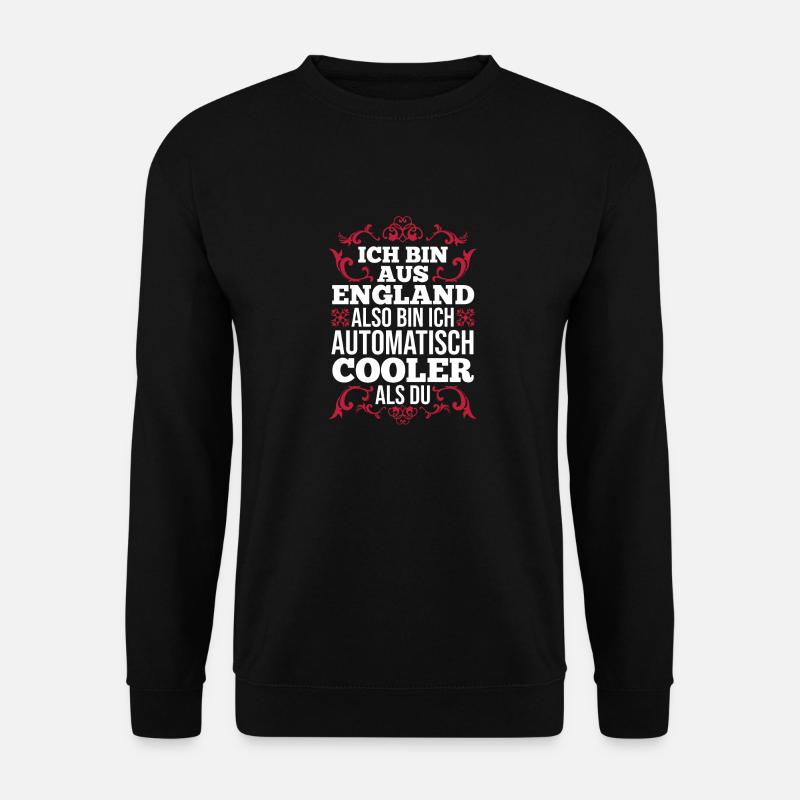 Great Britain English England - Unisex Sweatshirt - black