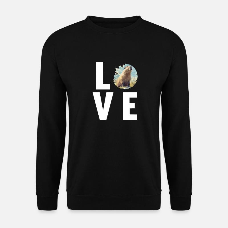 Capybaras Capybara - Sweat-shirt Unisexe - noir