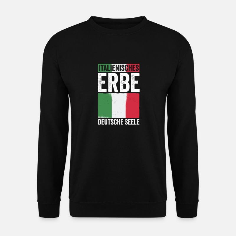 Italians Germany Italy - Unisex Sweatshirt - black