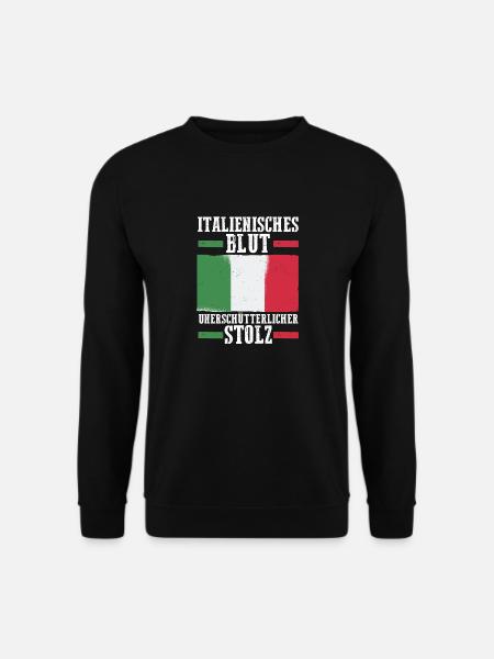 Italians Italy - Unisex Sweatshirt - black