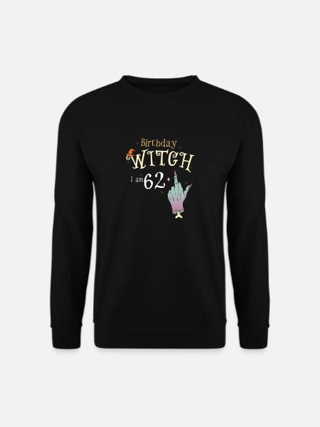 63 Jahre alte HallowQueen, Hexe zum 63. Geburtstag - Unisex Pullover - Schwarz