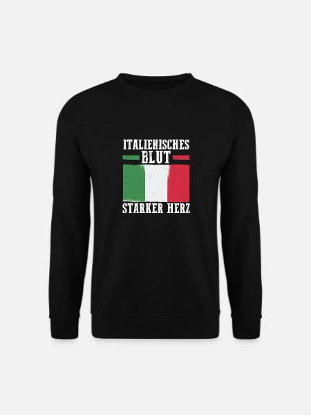 Italians Italy - Unisex Sweatshirt - black