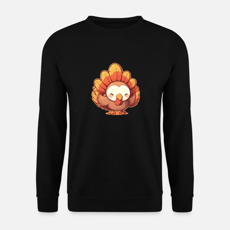 Turkey Turkeys Turkey - Unisex Sweatshirt - black