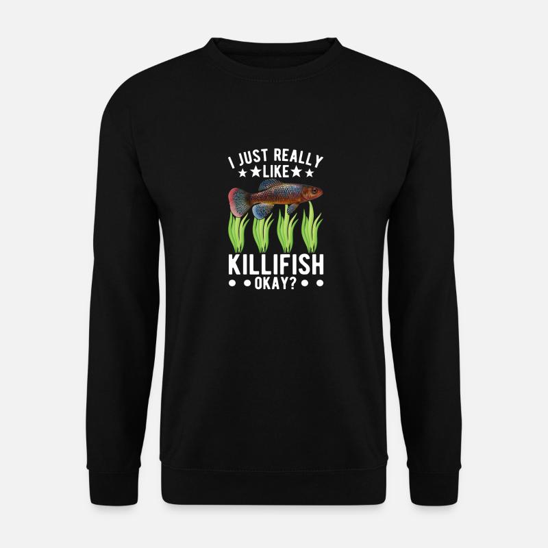 Killifish Quarium Fish - Sweat-shirt Unisexe - noir