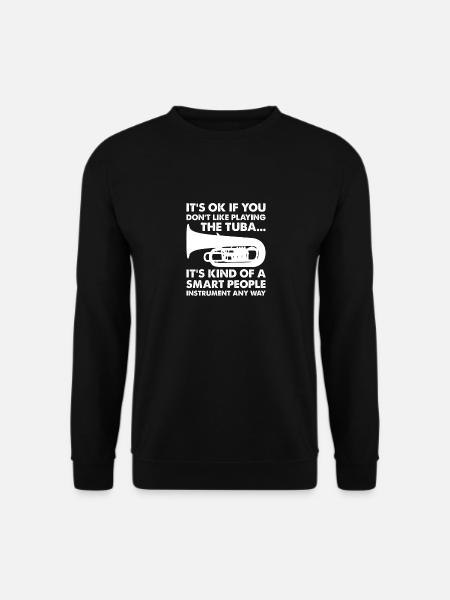 Tuba - Unisex Sweatshirt - black