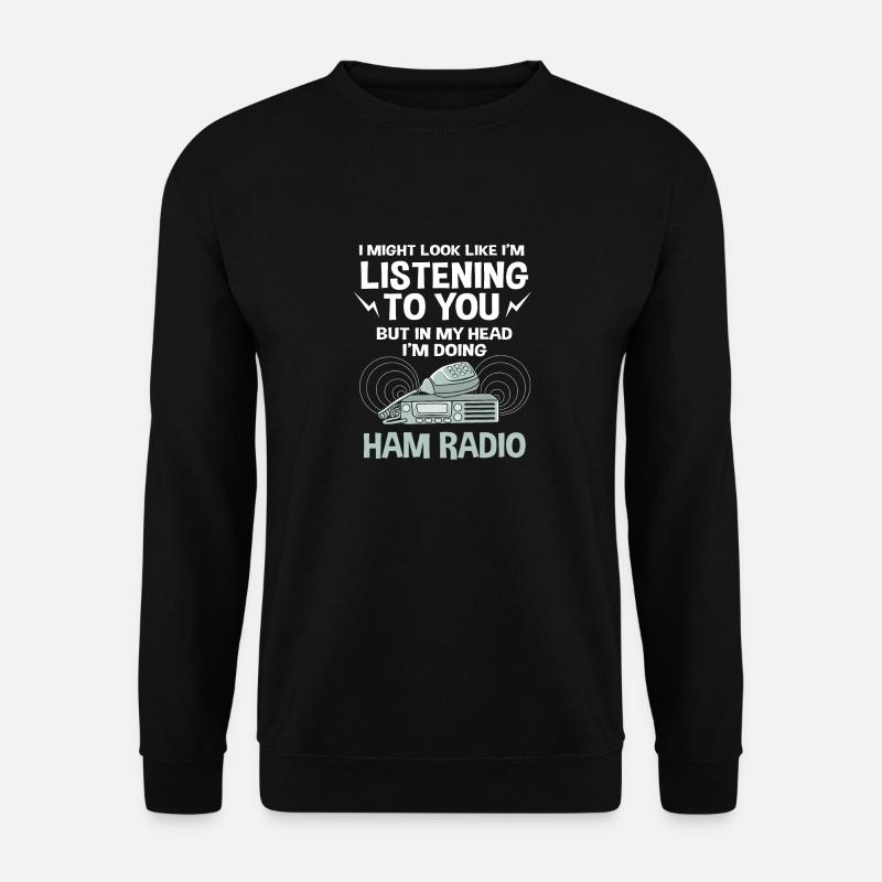 Amateurfunk Radio - Unisex Pullover - Schwarz