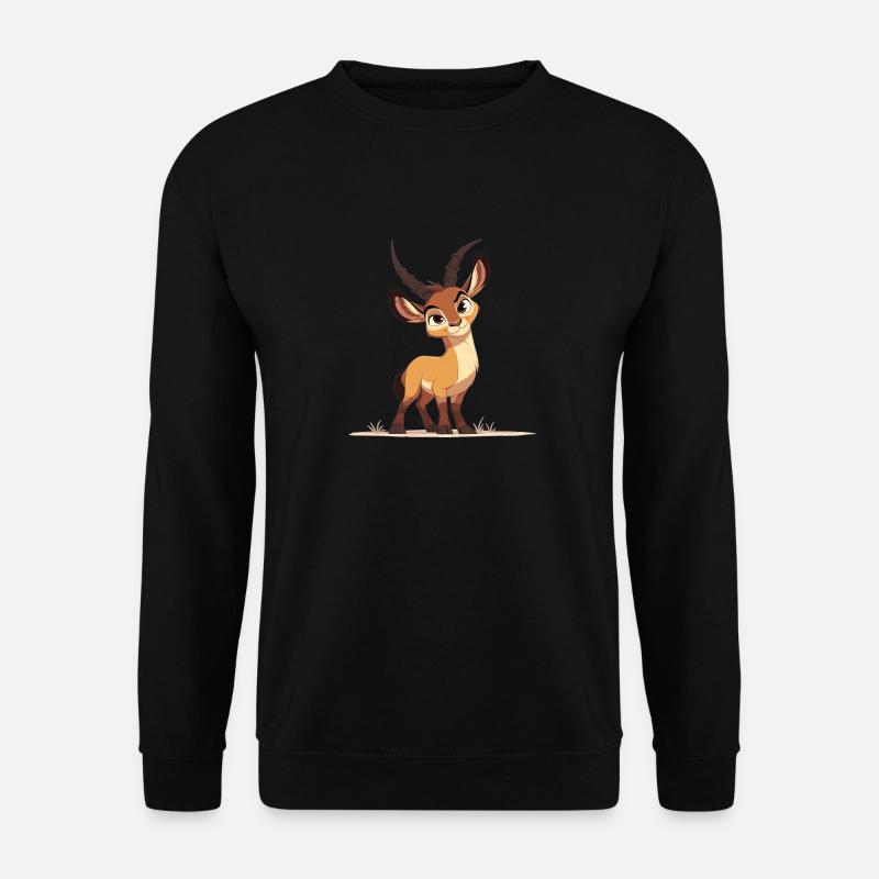 Antelope Antilopen Antilope - Unisex Pullover - Schwarz