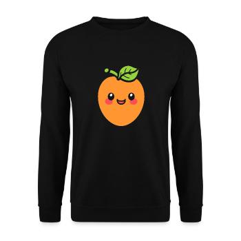 Papaya - Unisex Sweatshirt - black - Front - Alina (178cm) & Michal (187cm)