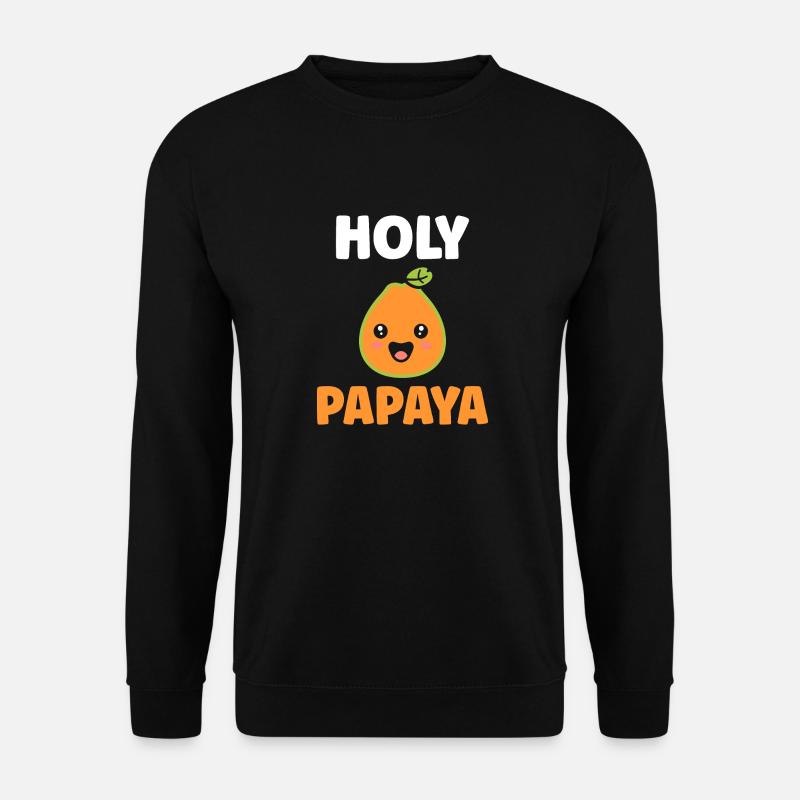 Papaya - Unisex Sweatshirt - black