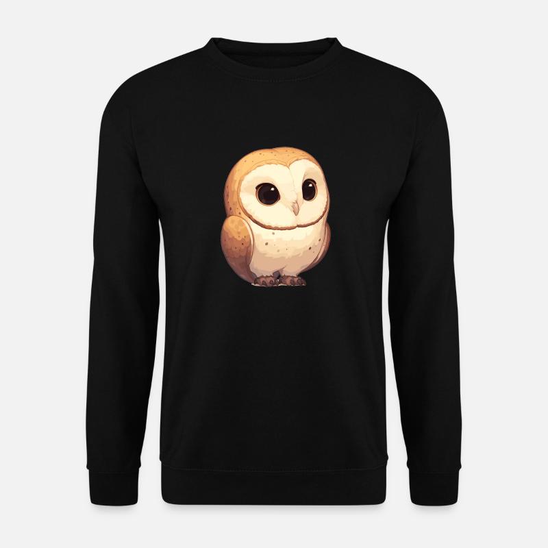 Barn Owl Schleiereulen Schleiereule - Unisex Sweatshirt - black