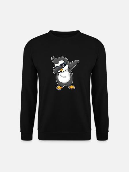 Pinguin - Unisex Pullover - Schwarz