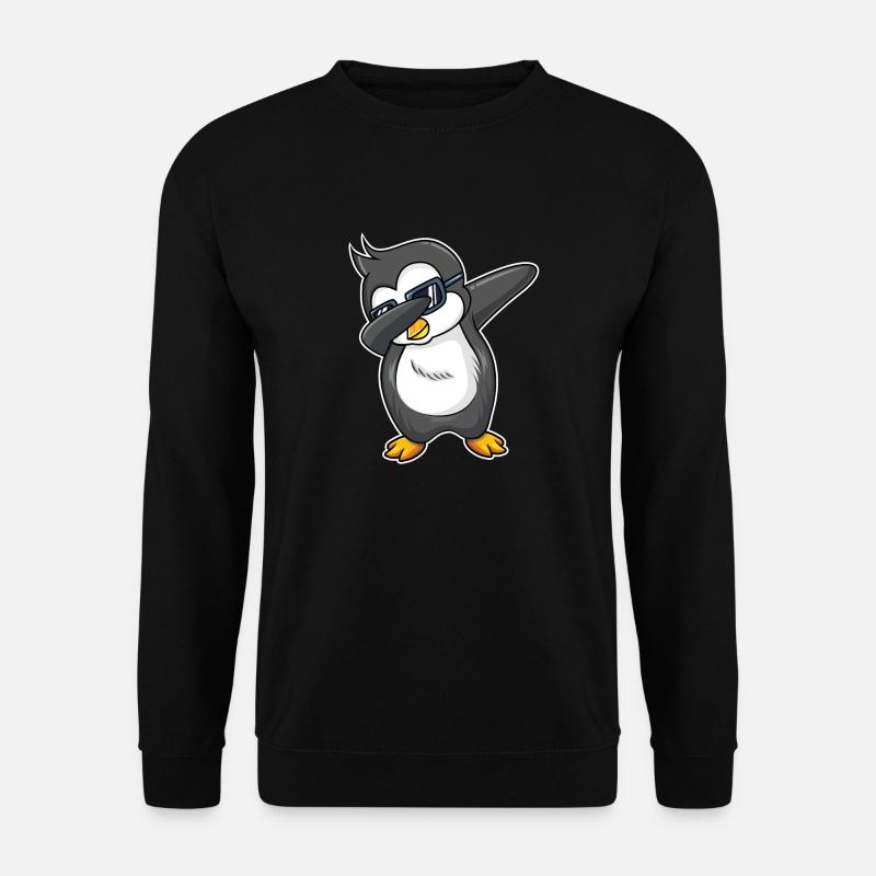 Pinguin - Unisex Pullover - Schwarz