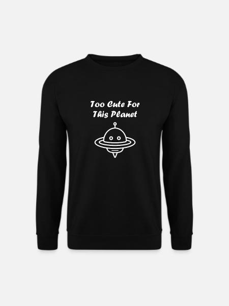 flying saucer - Unisex Sweatshirt - black