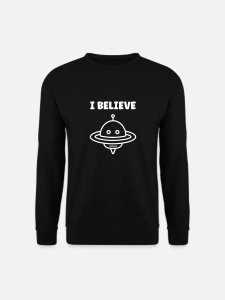 flying saucer - Unisex Sweatshirt - black