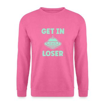flying saucer - Unisex Sweatshirt - pink - Front